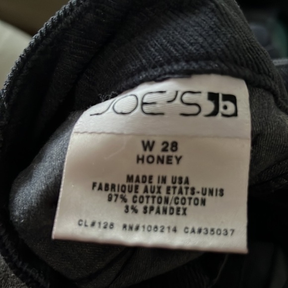 Navy Y2K Joe’s Honey Bootcut Jeans Corduroys 28 - Picture 4 of 4